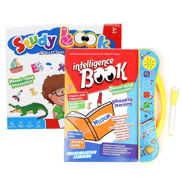 Interactive Phonics Learning Book with Pen